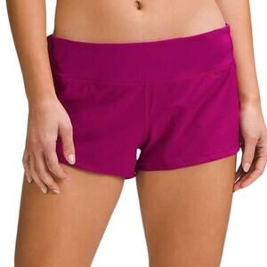 Lululemon Speed Up Low-Rise Lined Short 2.5" Magenta Purple Women's Size 10 NWT